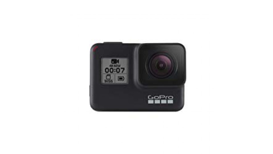 GoPro hero7 - Action Camera 4K con Hypersmooth, Stabilizzazione video e Live streaming - Nero