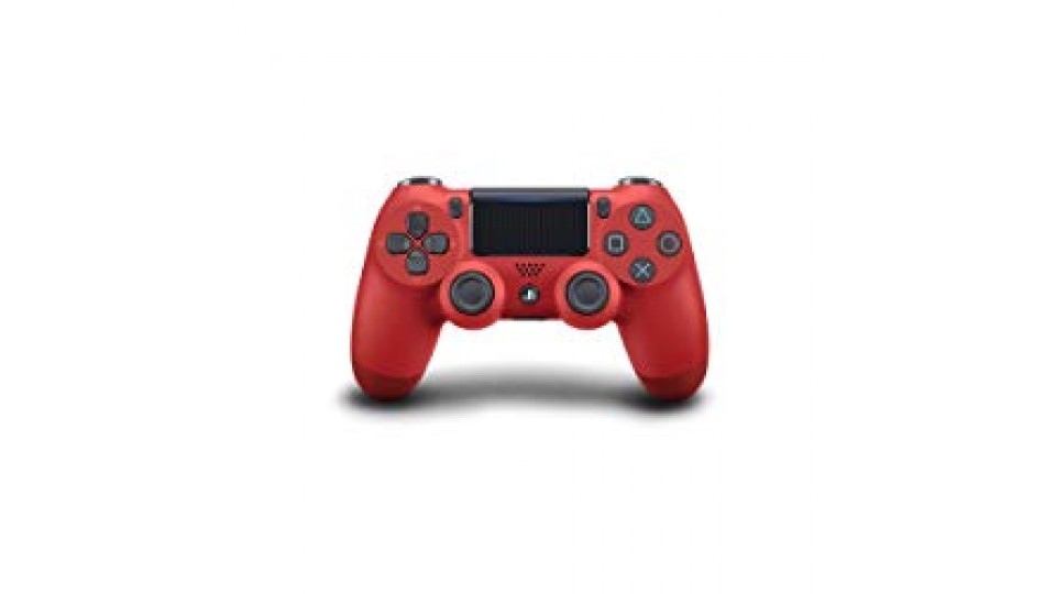 PlayStation 4 - Dualshock 4 Controller Wireless V2, Rosso (Magma Red)