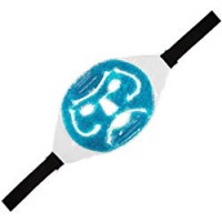 Therapearl maschera per il viso riutilizzabile, terapia calda o fredda con perline di gel, flessibile, non tossica, per acne, gonfiore di viso e occhi, rilassamento, antistress