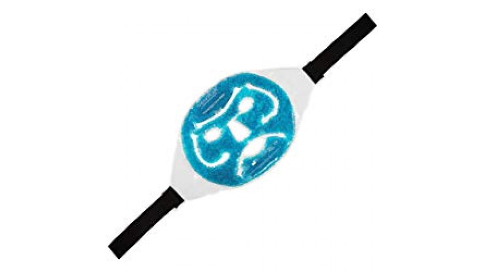 Therapearl maschera per il viso riutilizzabile, terapia calda o fredda con perline di gel, flessibile, non tossica, per acne, gonfiore di viso e occhi, rilassamento, antistress