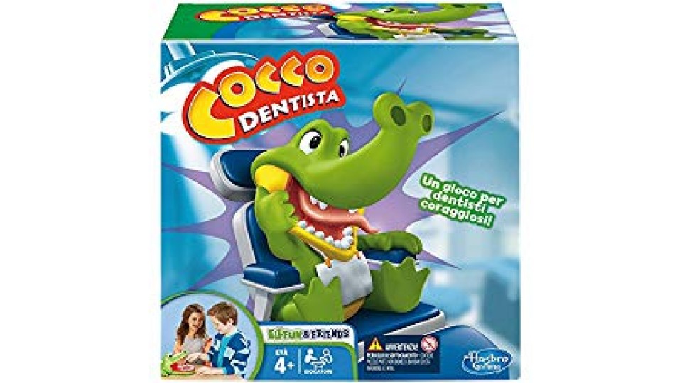 Hasbro Gaming - Cocco Dentista (Gioco in Scatola), B0408103