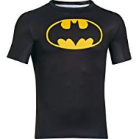 Under Armour, Alter Ego Comp Ss, Maglietta A Maniche Corte, Uomo, Nero (Black/Taxi 006), M