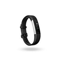 Fitbit Alta Hr Braccialetto Wireless Monitoraggio Battito Cardiaco Unisex, Nero, Taglia L