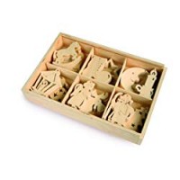 Small Foot Company 3680 Ornamenti per L'Albero di Natale, Inverno