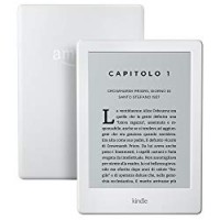 Kindle, schermo touch da 6" (15,2 cm), senza luce integrata, Wi-Fi (Bianco) - Con offerte speciali