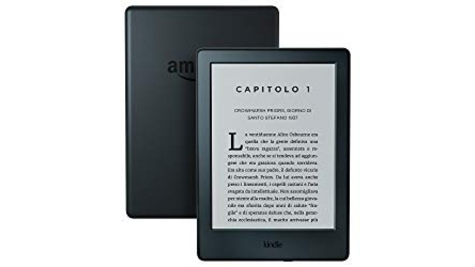 Kindle, schermo touch da 6" (15,2 cm), senza luce integrata, Wi-Fi (Nero)