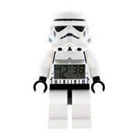 LEGO Star Wars 9002137 Sveglia retroilluminata per bambini minifigure Stormtrooper