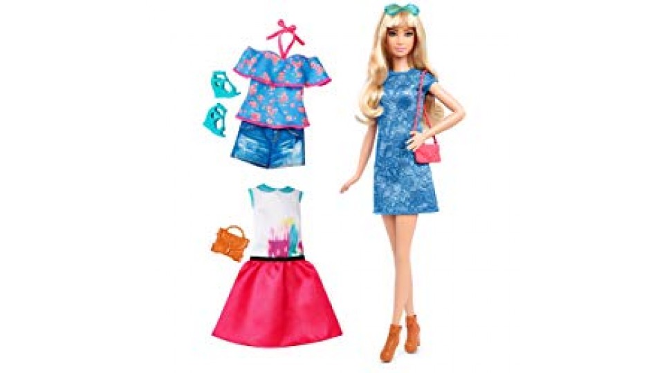 Barbie DTF06 - Bambola Fashionista e Moda - Chic