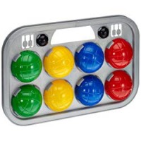 Androni 7106-0000 - Bocce da Spiaggia Piene, Diametro