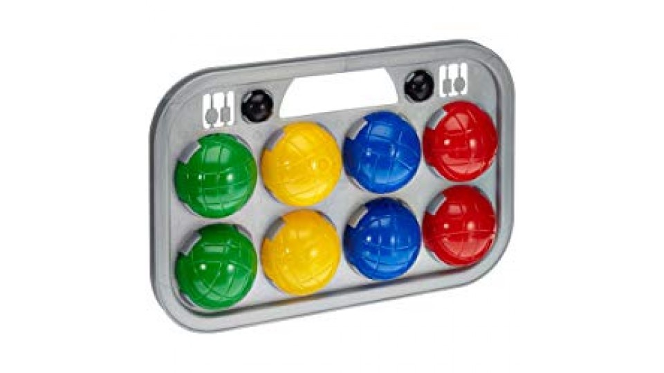 Androni 7106-0000 - Bocce da Spiaggia Piene, Diametro