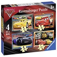 Ravensburger 06894 4  4 Puzzle in a Box Cars 3