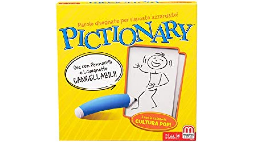 Pictionary DPR76 - Pictionary il Gioco, Multicolore