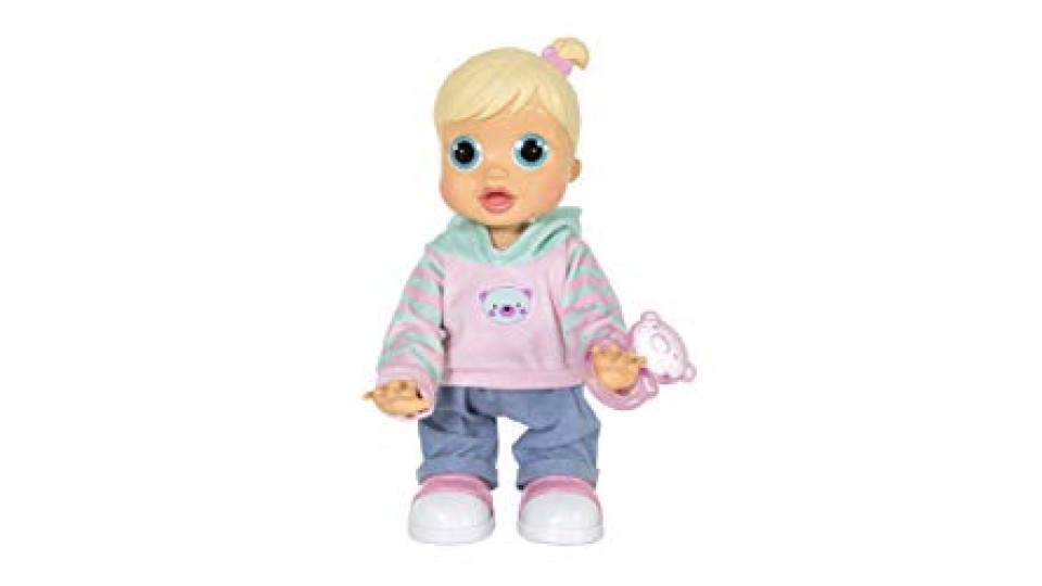 IMC Toys 96325IMIT -  Baby Wow Zoe Impara a Camminare (Lingua Italiana)