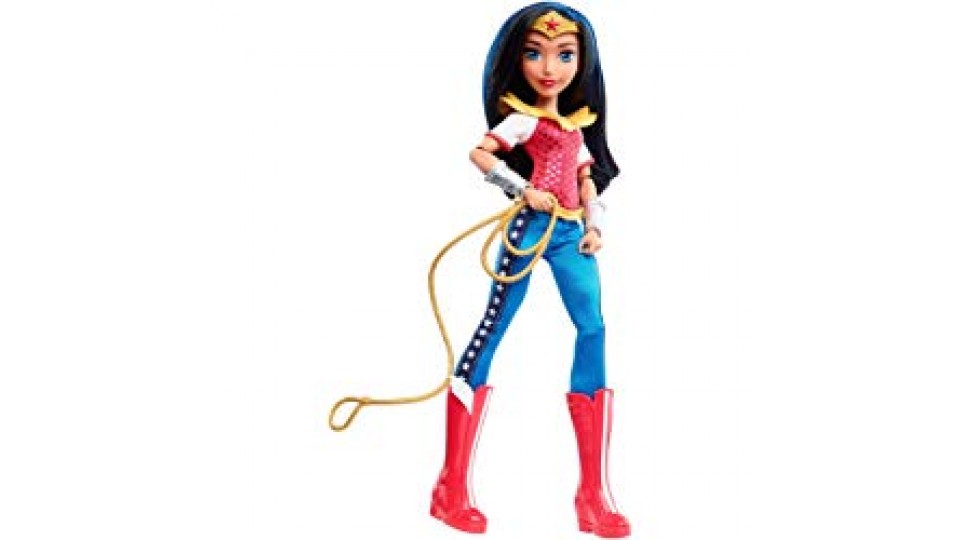 DC Super Hero Girls Bambola Wonder Woman, 30.5 cm, DLT62