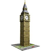 Ravensburger Italy 12586 - Puzzle 3D Big Ben con Orologio Funzionante