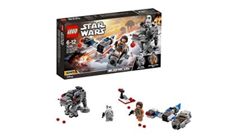 Lego Star Wars 75195 - TM - Ski Speeder Contro Microfighter First Order Walker