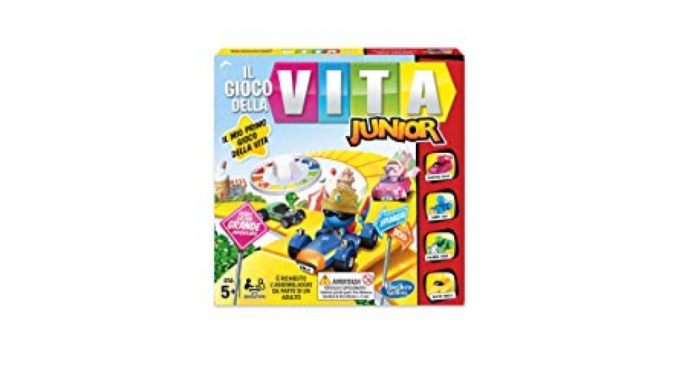 Hasbro Gaming - Il Gioco della Vita Junior (Gioco in Scatola), B0654103