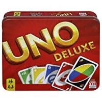 Mattel K0888-0 Uno - Gioco di Carte Deluxe