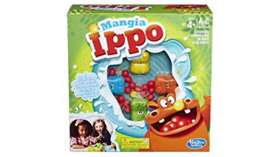 Hasbro Gaming - Mangia Ippo (Gioco in Scatola), 98936456
