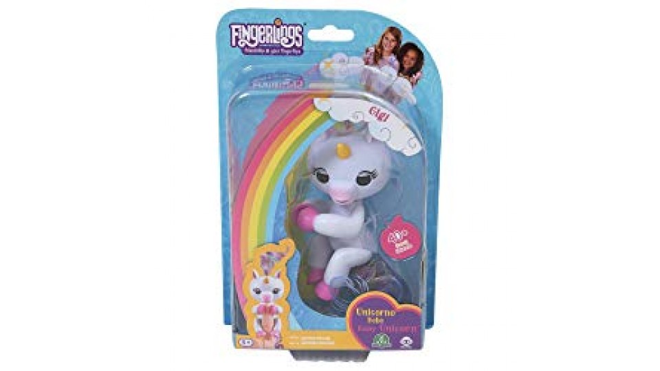 Giochi Preziosi Wowwee Fingerlings Unicorno Gigi, Gemma, Alika, Modelli Assortiti