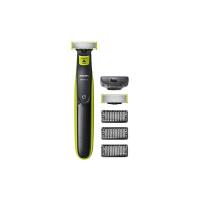 Philips OneBlade: rade, regola e rifinisce - 3 pettini regolabarba + 1 lama di ricambio QP2520/30