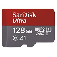 SanDisk Ultra Scheda di Memoria MicroSDXC da 128 GB e Adattatore, con A1 App Performance, Velocità fino a 100 MB/sec, Classe 10, U1 (Nuova versione)
