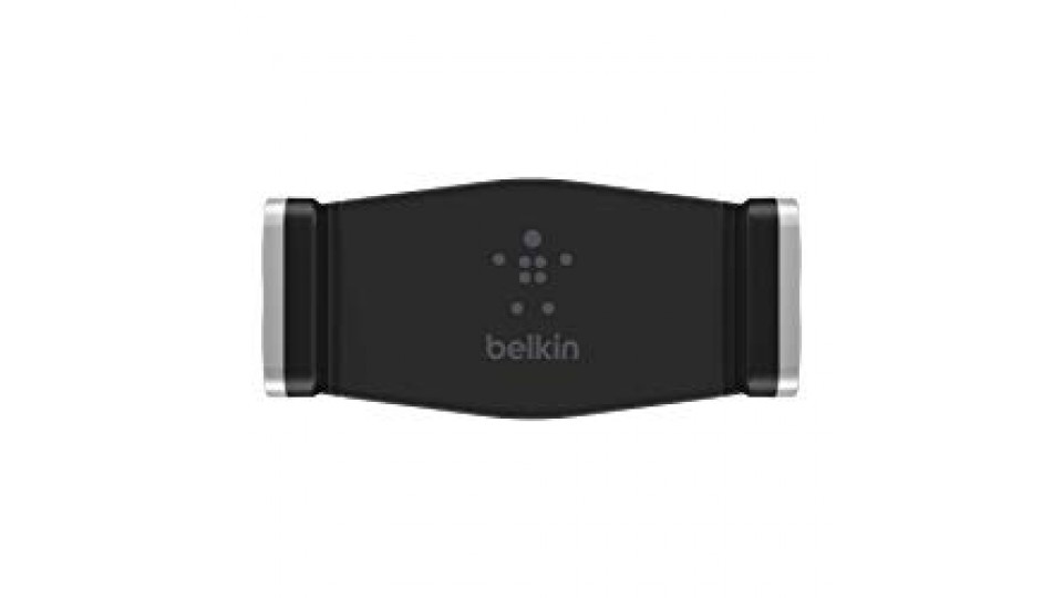 Belkin Supporto da Auto per Bocchette dell'Aria per iPhone XS, XS Max, XR, X, 8/8 Plus, Samsung Note 9, S9/S9+, dispositivi LG, Sony, Google e Altri Ancora
