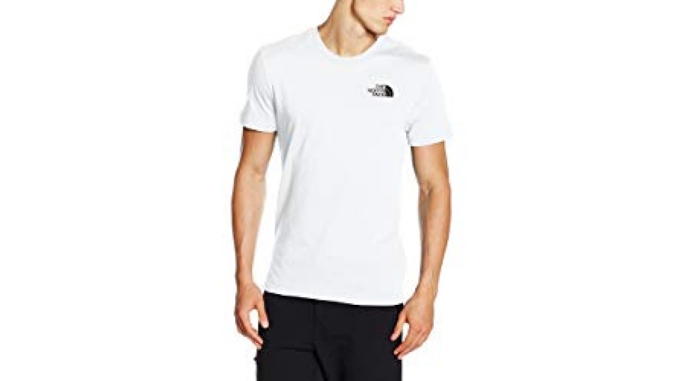 The North Face, M Ss Simple Dome Tee, Maglietta a Maniche Corte, Uomo, Bianco (Tnf White), M