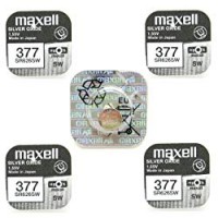 Maxell 377 Batterie silberoxide 1,55 V, 5 X Confezione singola