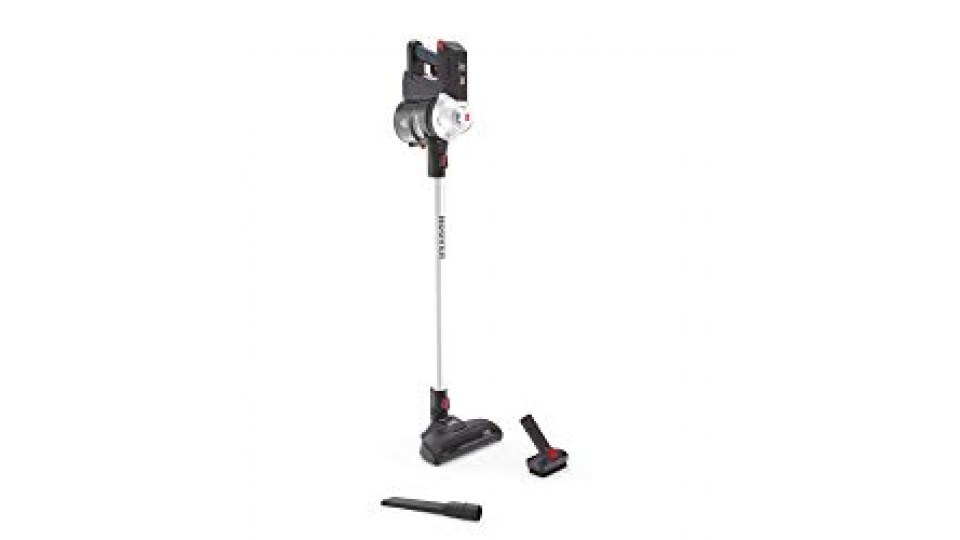 Hoover FD22G Scopa Ricaricabile 2 in 1 Freedom, Grigio Perlato