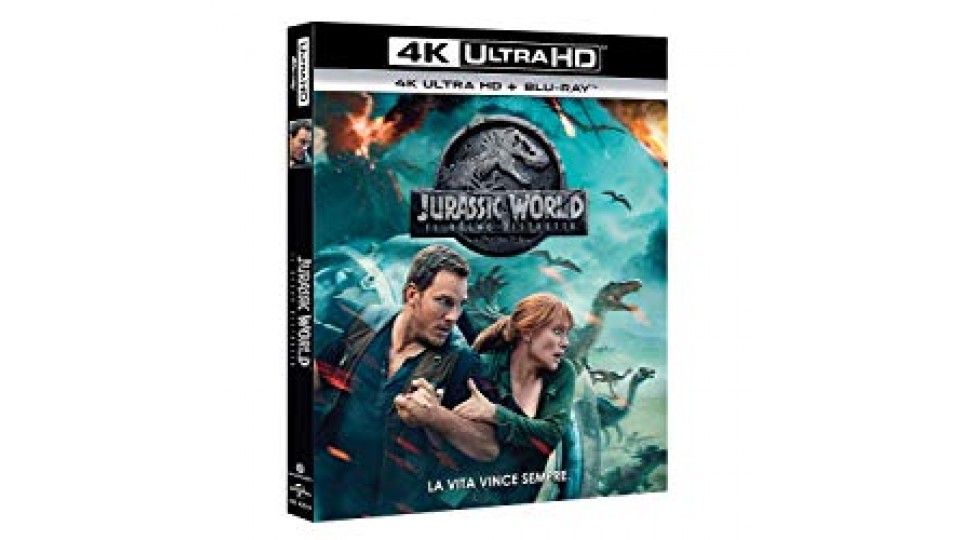 Jurassic World: Il Regno Distrutto (4K Ultra HD)  (2 Blu Ray)