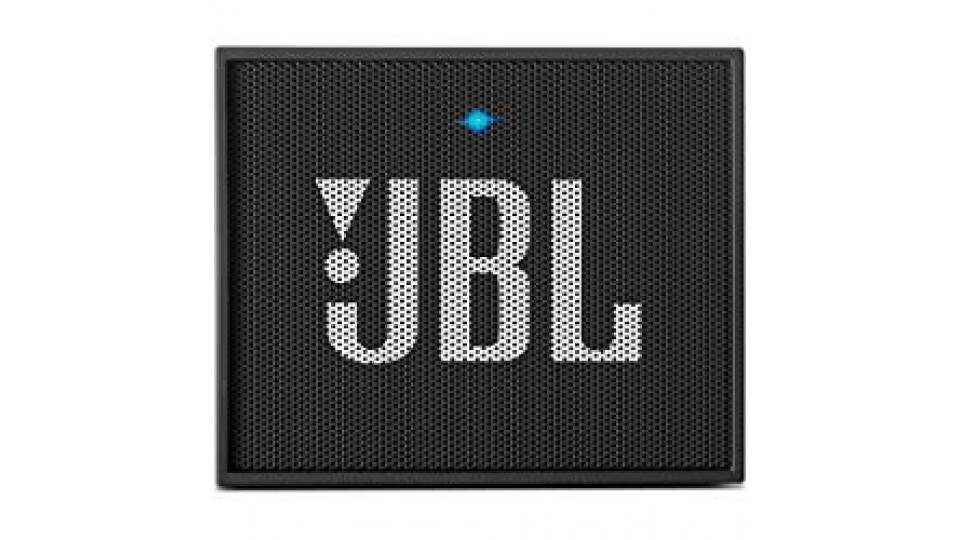 JBL GO Diffusore Bluetooth Portatile, Ricaricabile, Ingresso Aux-In, Vivavoce, Compatibilità Smartphone/Tablet e Dispositivi MP3, Nero Antracite