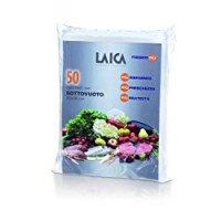 Laica VT3504 Confezione da 50 Sacchetti sottovuoto per alimenti, formato