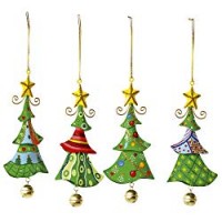 Small Foot Company 5147 Oggetti da Appendere di Metallo, Albero Di Natale