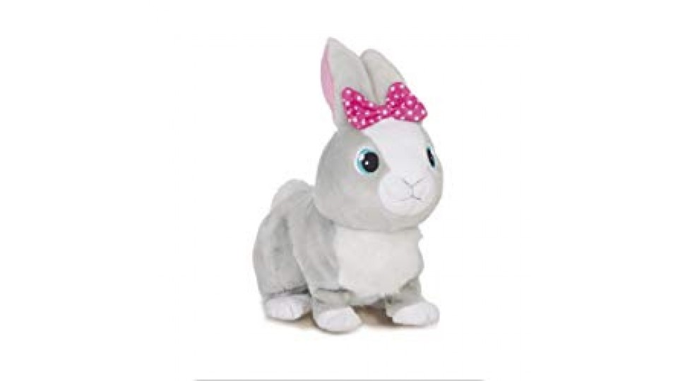IMC Toys Betsy Club Petz Coniglietta Paurosa, Colore Grey, 95861IM3 (Lingua Italiana)