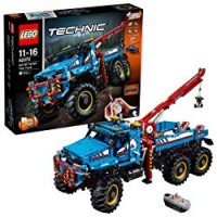 Lego Technic - Camion Autogrù 6x6, Multicolore, 42070