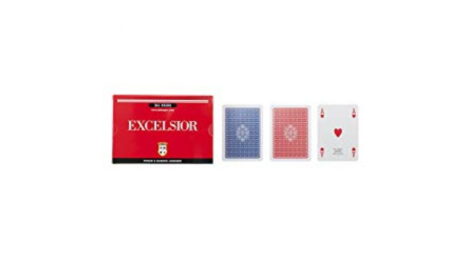 Dal Negro 21008 - Ramino Excelsior Doppio, Carte da Gioco