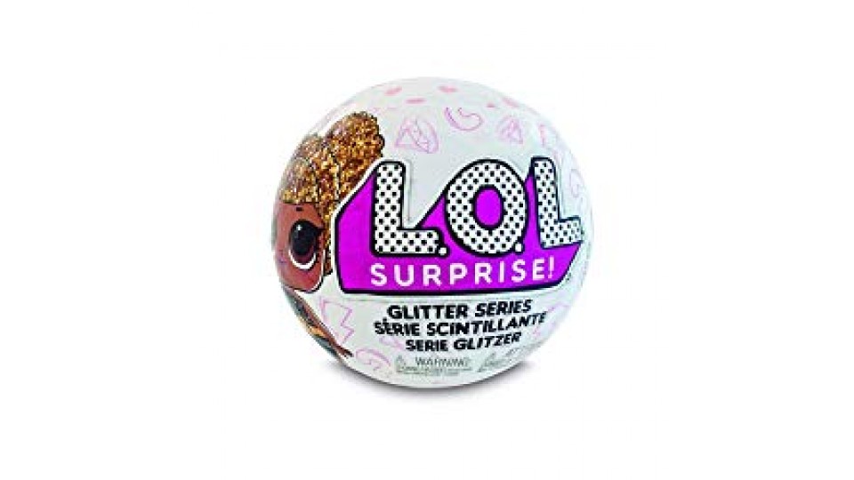 L.O.L. Surprise! Glitter, Sfera con Mini Doll a Sorpresa, 7 Livelli, Modelli Assortiti