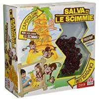 Mattel 52563 - Salva le Scimmie Gioco da Tavolo