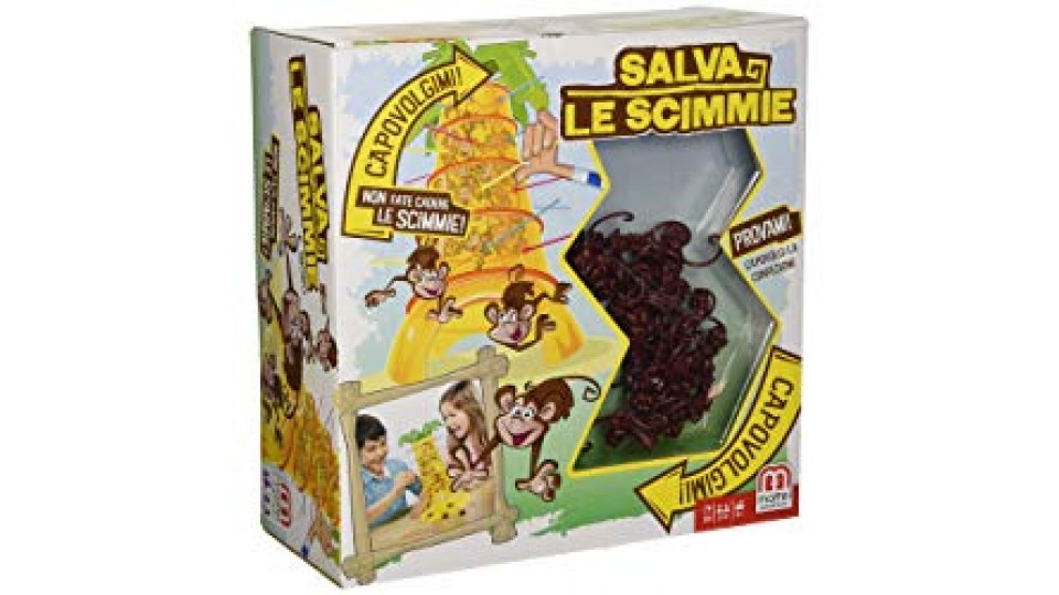 Mattel 52563 - Salva le Scimmie Gioco da Tavolo