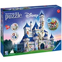 Ravensburger Italy 12587 - Castello Disney Puzzle 3D Building Maxi
