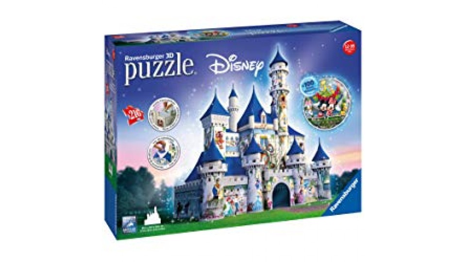 Ravensburger Italy 12587 - Castello Disney Puzzle 3D Building Maxi