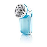 Philips GC026/00 Levapelucchi, Alimentazione a Batteria, Bianco/Blu