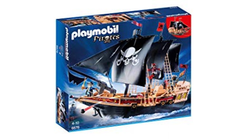 Playmobil 6678 - Galeone dei Pirati