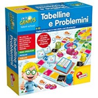 Lisciani Giochi 48885 Piccolo Genio Talent School  Tabelline e Problemini