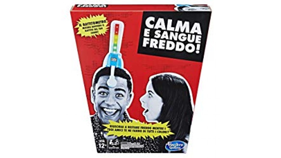 Hasbro Gaming - Calma e Sangue Freddo (Gioco in Scatola), E1845103