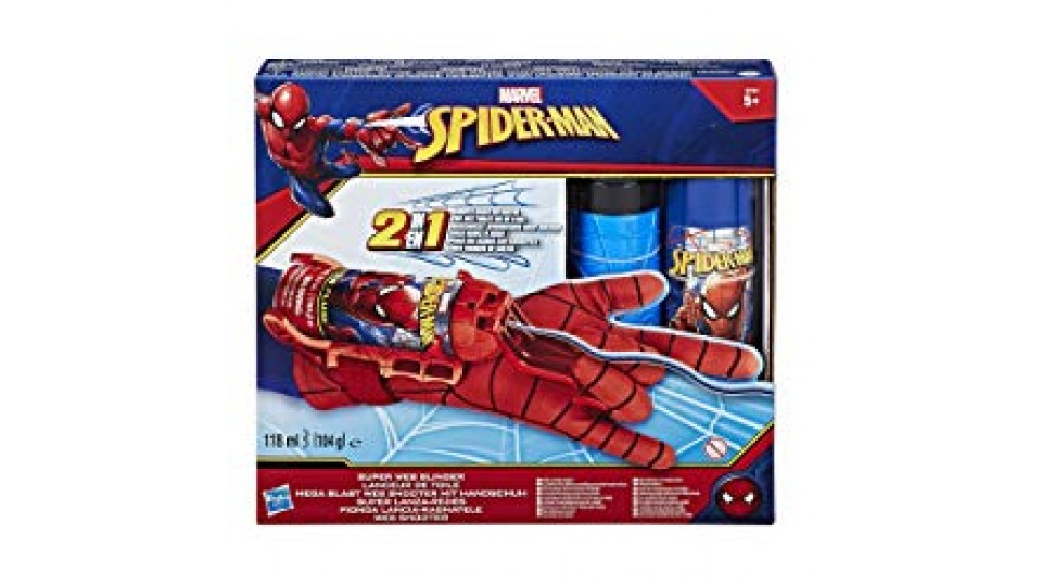 Spider-Man - Guanto Spararagnatele 2-in-1 (Acqua e Ragnatele), B9764EM0