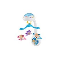 Fisher-Price - Ridi & Impara Giostrina Proiettore 3 In 1 per Neonati, Multicolore, FWR90