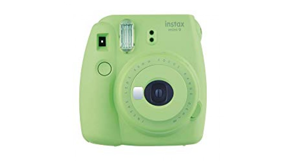 Fujifilm Instax Mini 9 Lime Green Fotocamera Istantanea per Foto Formato