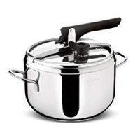 Lagostina Irradial Control Pentola a Pressione, Acciaio Inox